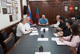 Обсудили подготовку к турниру, посвящённому Герою РФ Эседулле Абачеву